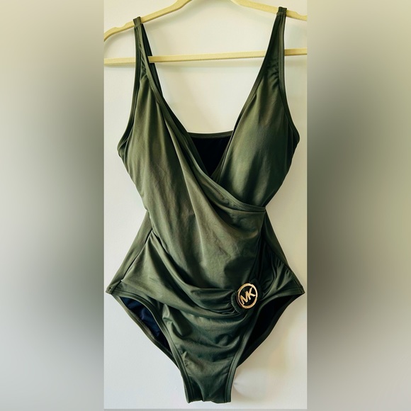Michael Kors Other - 🎉HP!!🎉 Michael Kors Olive Green One Piece Suit